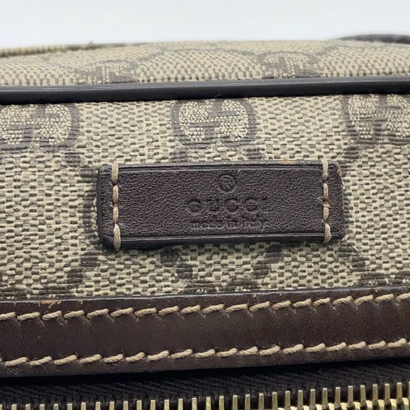 Authentic Gucci GG Supreme Beige Crossbody bag - Picture 10 of 15